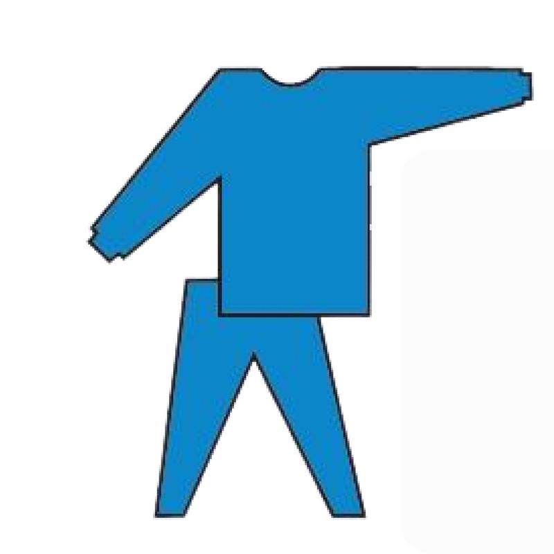 Костюм для хірурга, розмір XL(54-56),стерильний, одноразового використання, СМС 35г/м2,ТМ«АХІЛЛ»